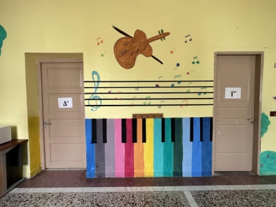 Δήμος Πύλου Νέστορος |  Το Δημοτικό Σχολείο Χανδρινού γέμισε φως και χρώμα (pics)