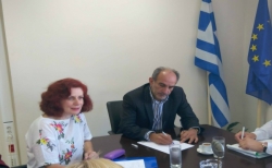 Σύσκεψη στην Περιφέρεια Δυτικής Ελλάδας με την Ειδική Γραμματέα για την κοινωνική ένταξη των Ρομά