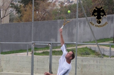 1η θέση για τον Ζωγραφάκη του ομίλου τένις της ΑΕΚ Τρίπολης στην Καλλιθέα