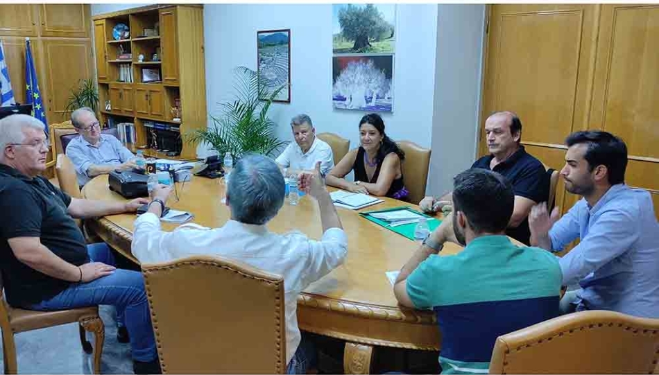 Το αντιπλημμυρικό της Καλαμάτας σε σύσκεψη στην Π.Ε. Μεσσηνίας