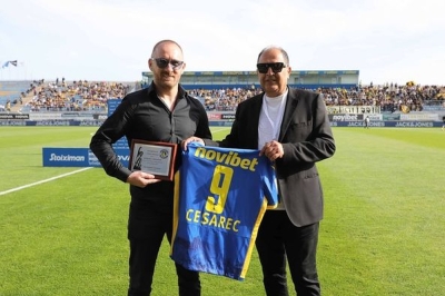 O Αστέρας Τρίπολης τίμησε τον Danijel Cesarek για τη σπουδαία προσφορά του στην ομάδα
