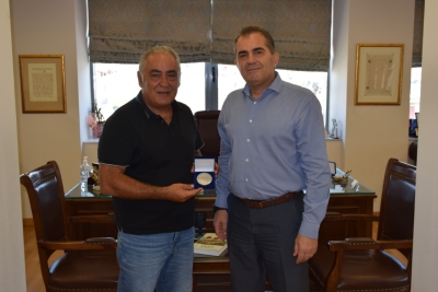 Συνάντηση του Δημάρχου με τον Πρόεδρο του Επαγγελματικού Επιμελητηρίου Αθηνών