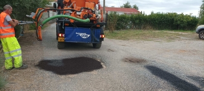 Επισκευές οδοστρώματος σε γειτονιές της Καλαμάτας