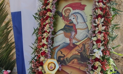 Η γιορτή του πολιούχου Αγίου Γεωργίου στη Νεμέα (pics)