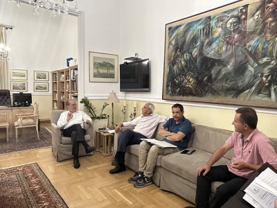 Συνάντηση του περιφερειάρχη Πελοποννήσου σχετικά με θέματα του Δήμου Βέλου – Βόχας